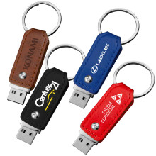 USB Leather Fob Style